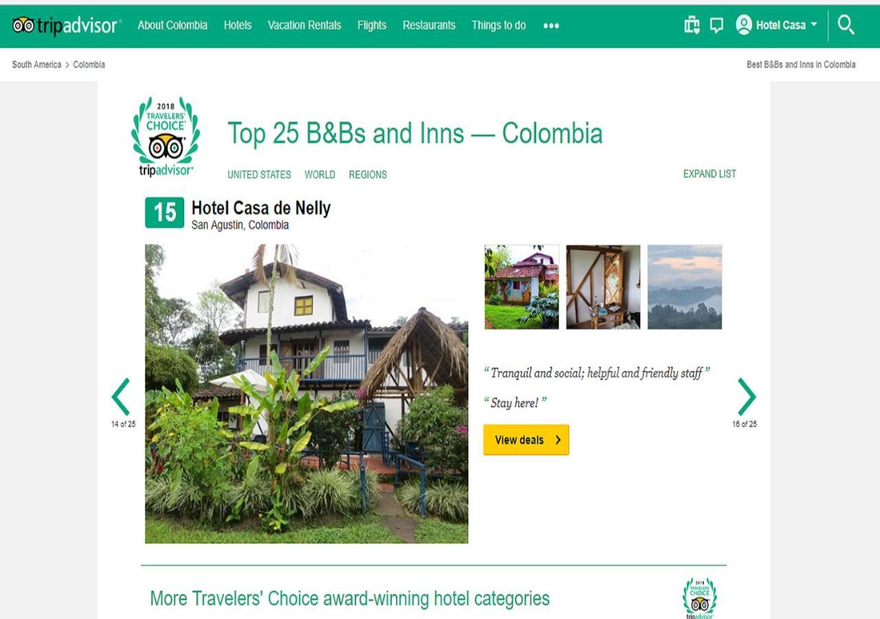 Hotel Casa De Nelly ซานออกุสติน ภายนอก รูปภาพ